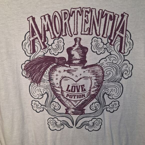 Hot topic NEW Harry Potter Amortentia love potion graphic print tee white M - Picture 5 of 5